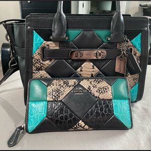 Coach Purse and Matching Coach Wallet